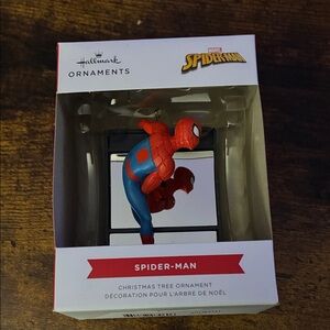 Hallmark Spider-Man Ornament in Red and Blue